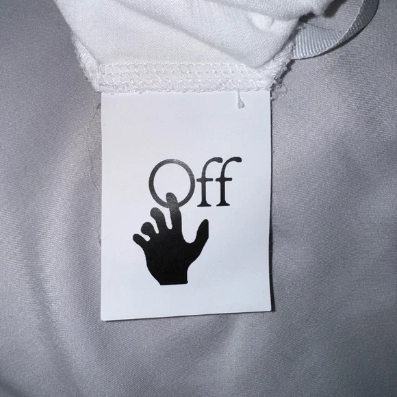Off-White White Short Sleeve Tee - Picture 6 of 9